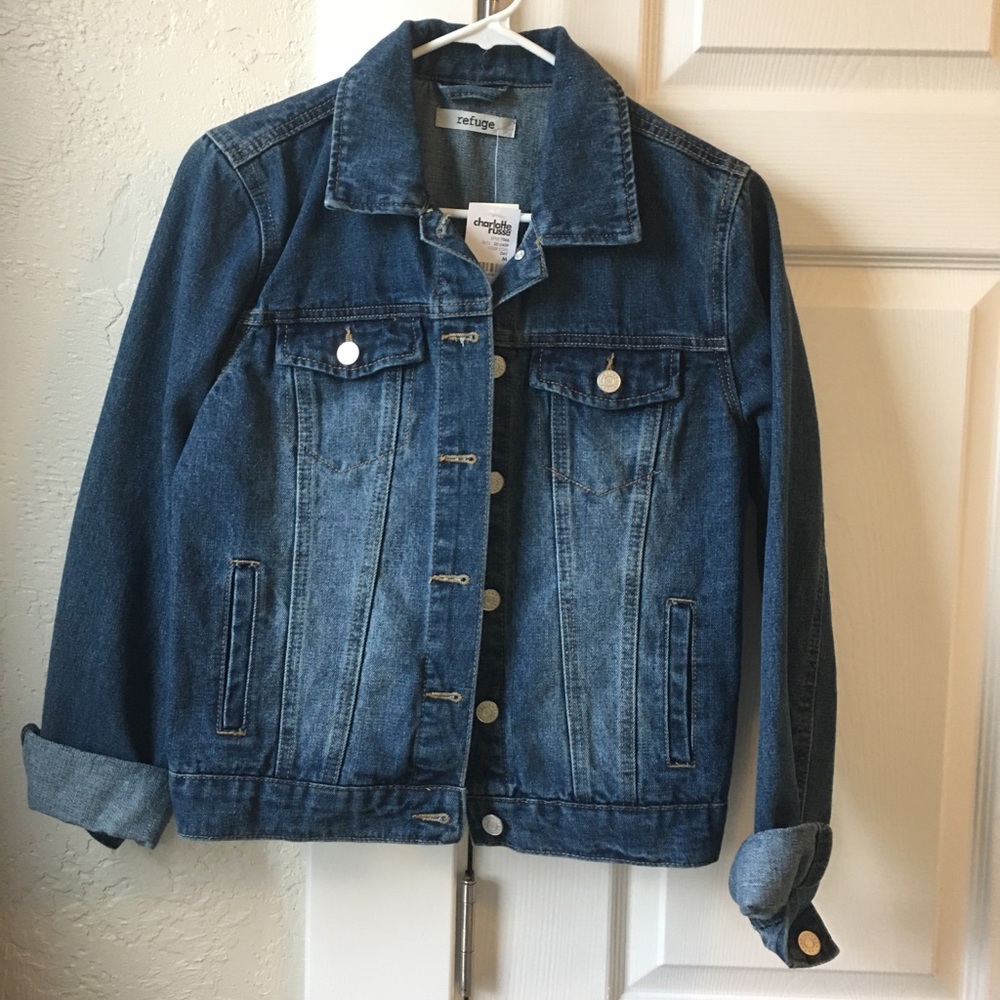 NWT Charlotte Russe Jean Jacket Size M
